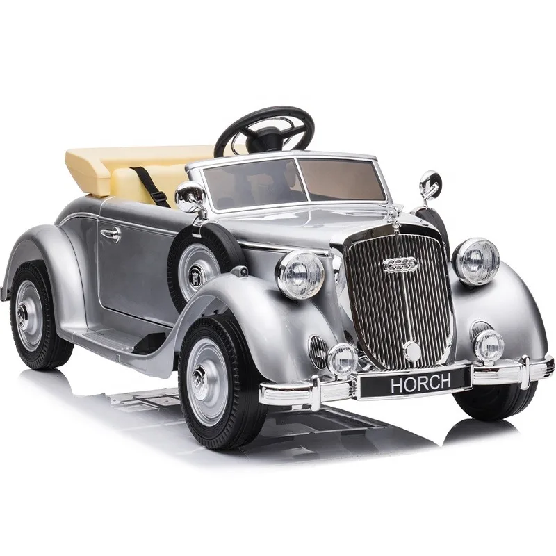 New design parent child interaction mode Audi Horch licensed 24v electric ride on car with back seat for adult