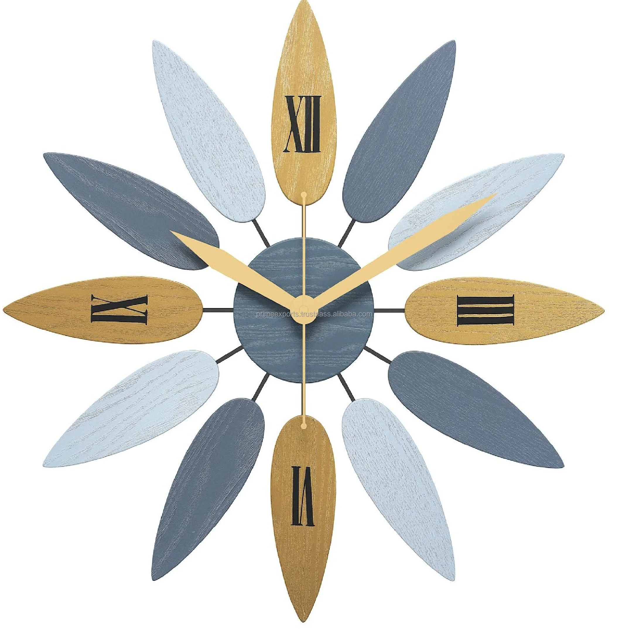 Modern Decorative Metal Wall Clock Exclusive Design And Style For Home Decor Interior Accurate Travel time and Long Service Life