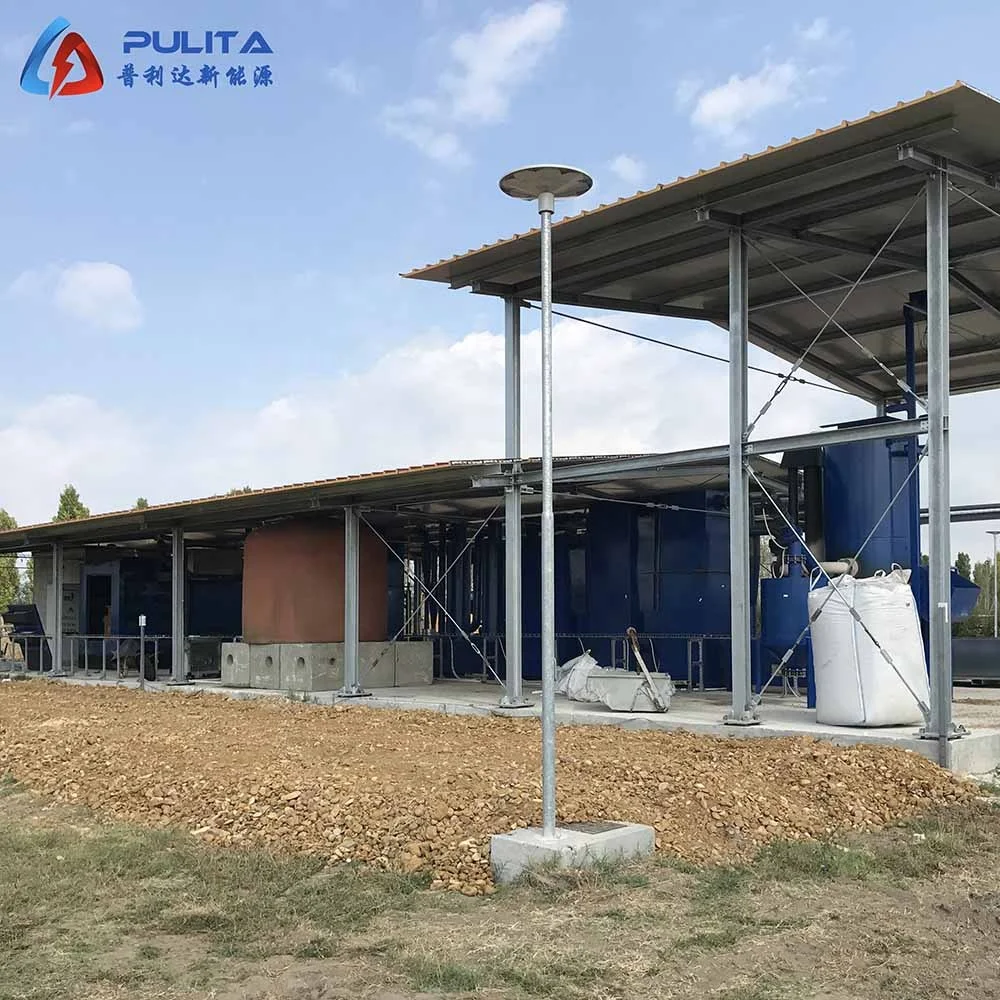 10MW rice husk gasifier electric generator Waste biomass Gasification Power plant wood chips gas plant
