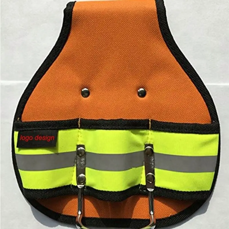 Customized adjustable waist tools belt scaffolding reflective tool bag for Contractor and Installer