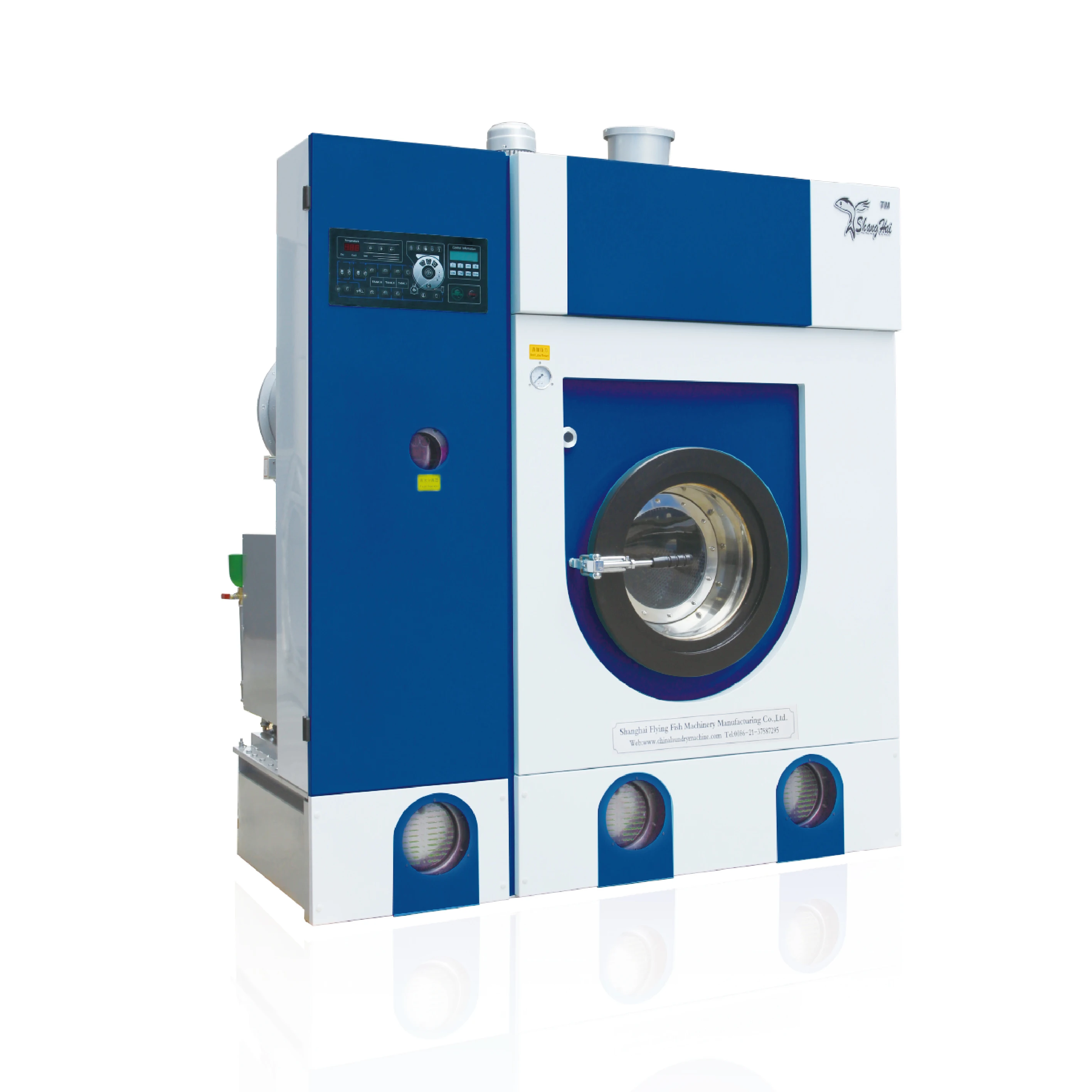 Commercial Dryer Cleaning Lavadora Industrial 10kg Capacity Fully Closed Perchlorethylene Dry Cleaning Machine for Hotel