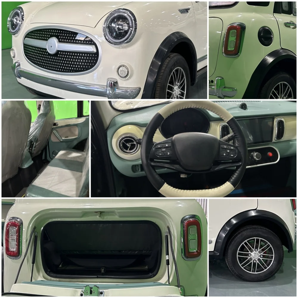 Cheap Auto EV Mini Mobility Enclosed Adult Electric Scooter 4 Wheel Electric Car  Mini Car Electric