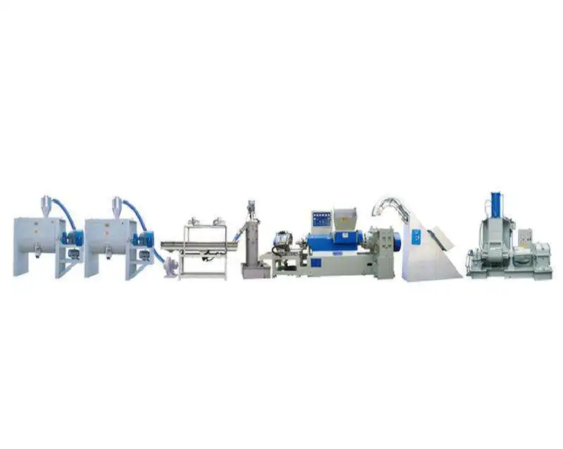 Granules Import Plastic Granulation Machine Pellets Making Machinery For PVC EVA TPR Material