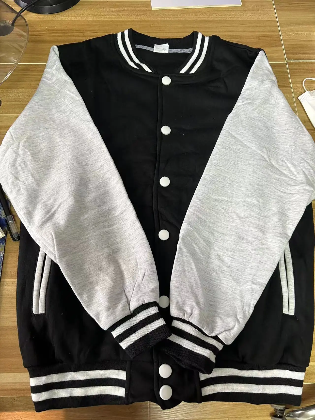 Custom Printing Embroidery blank baseball jackets Custom Design Logo unisex baseball varsity jackets