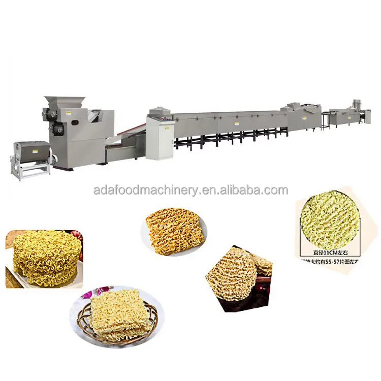 Ada Small scale fried instant noodle production line automatic instant noodles maggie making machine