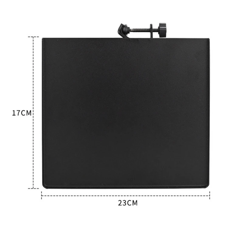  Universal Sound Card Tray Live Broadcast Microphone Mic Rack Stand Phone Clip Holder Black Music