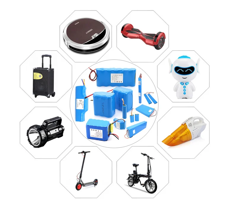 OEM Li-ion battery pack 18650 32650 26650 26500 26700 16500 14500 3.7V 7.4V 11.1V 14.8V lithium ion battery pack 300~6000 mah