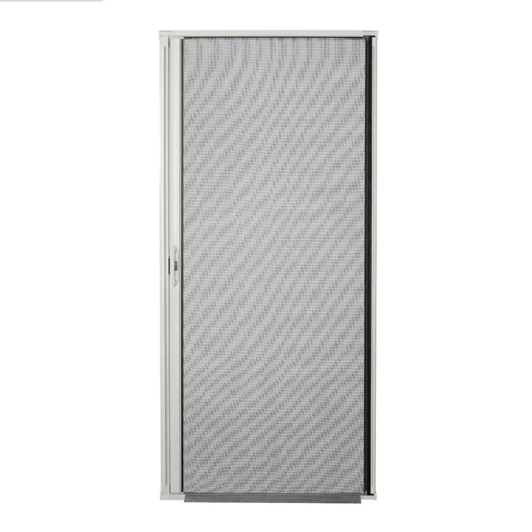 Sliding DIY mosquito protection fiberglass waterproof retractable screen door Australia  US