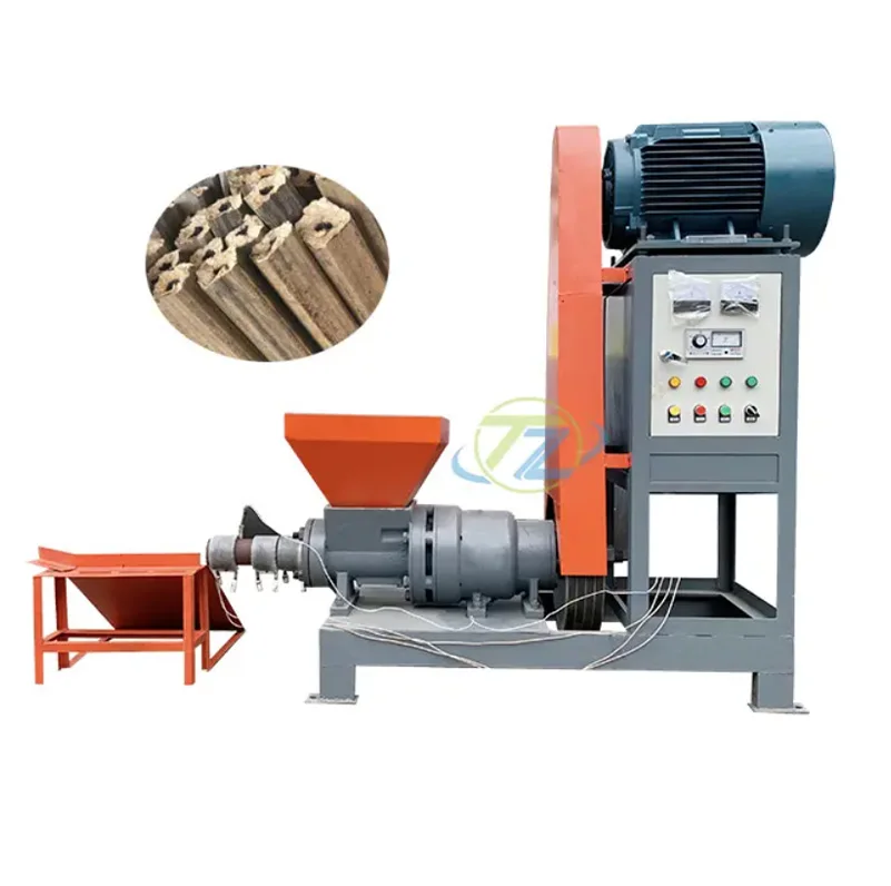 On Sale Sawdust Briquette Machine Wood Biomass Briquette Maker with Core Motor Component