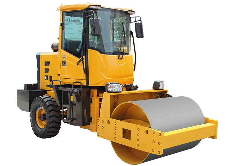 Hydraulic Vibrating Single Drum Road Rollers with Water-Cooling Diesel Engine