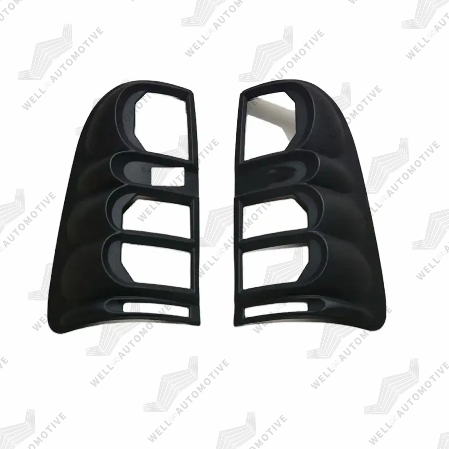 Hot Sale 4X4 Accessories ABS Plastic Black Tail Light Cover Replacement Rear Lamp Cover For Hilux Vigo 2012-2014