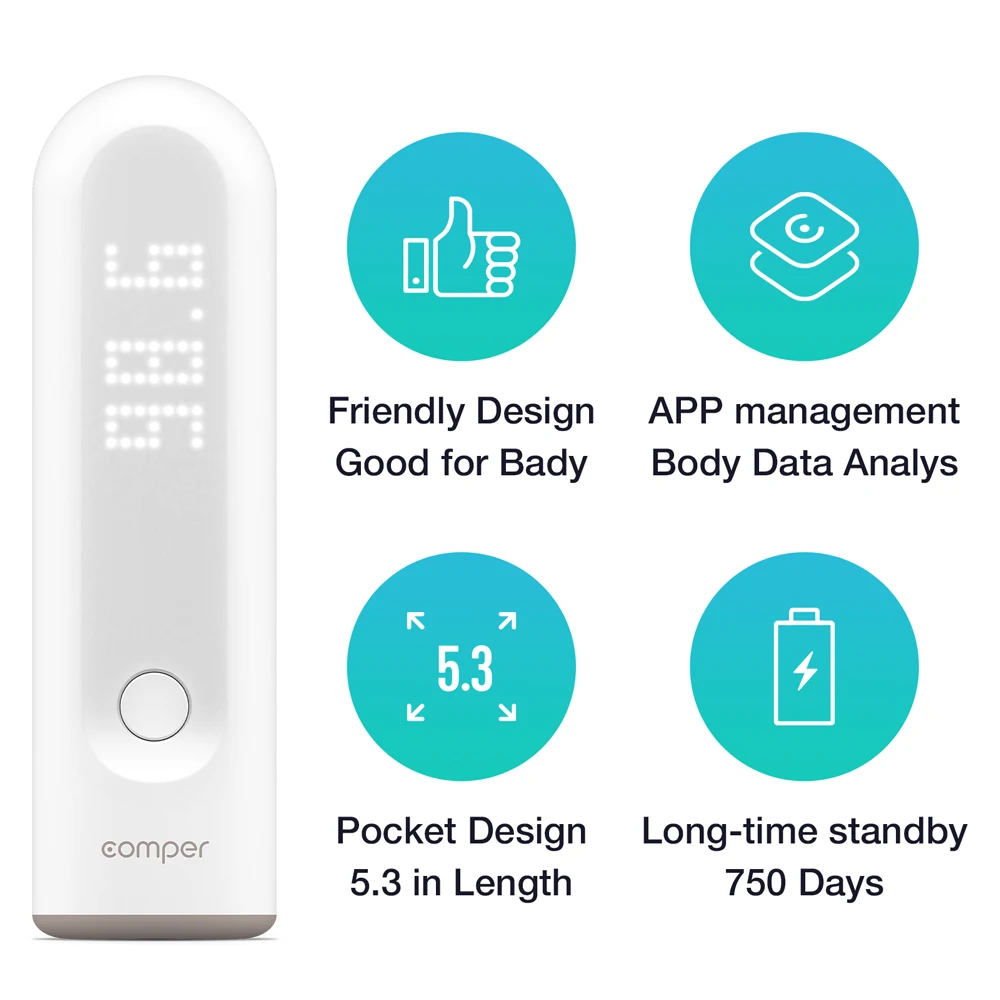 
In stock one day shipping termometro digital baby Smart Forehead thermometer infrared forehead thermometer 