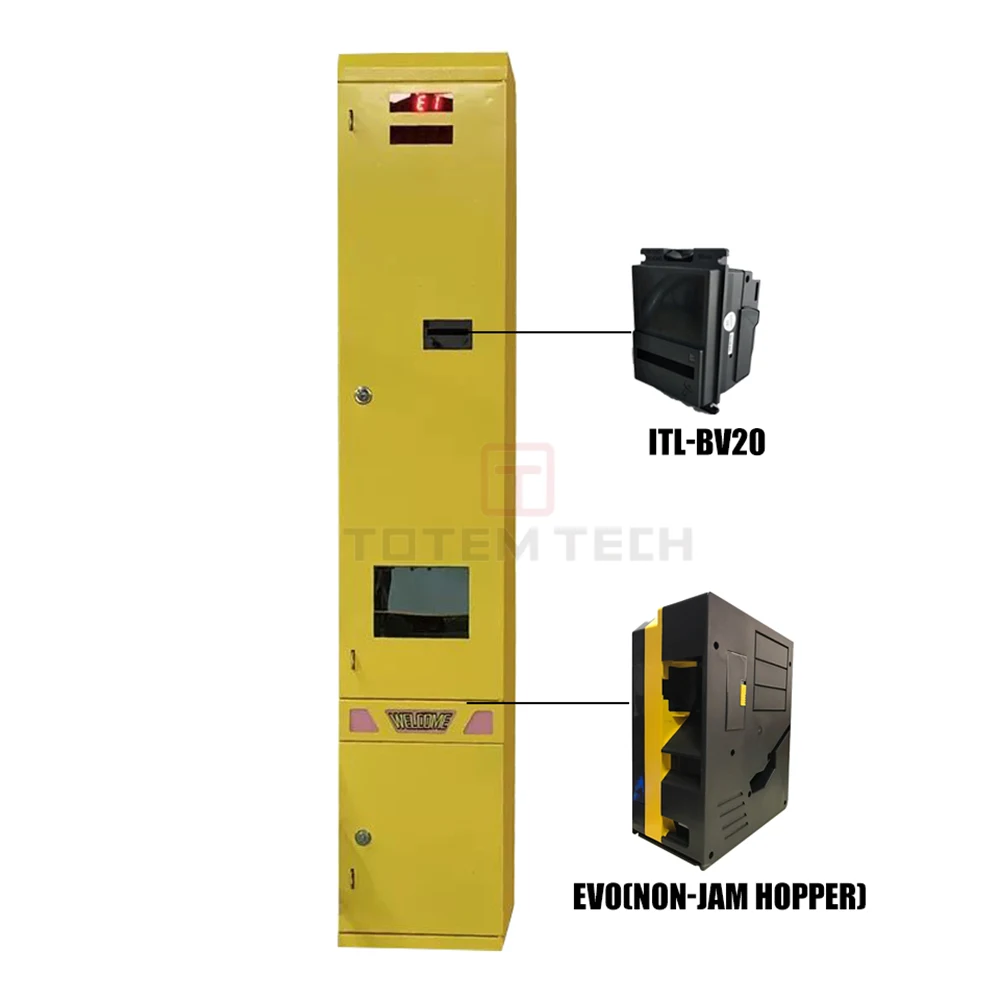 Fully Automatic Bill Validator Coin Exchanger with BV20 to Machine for Laundromat Unmanned Supermarket Train Station