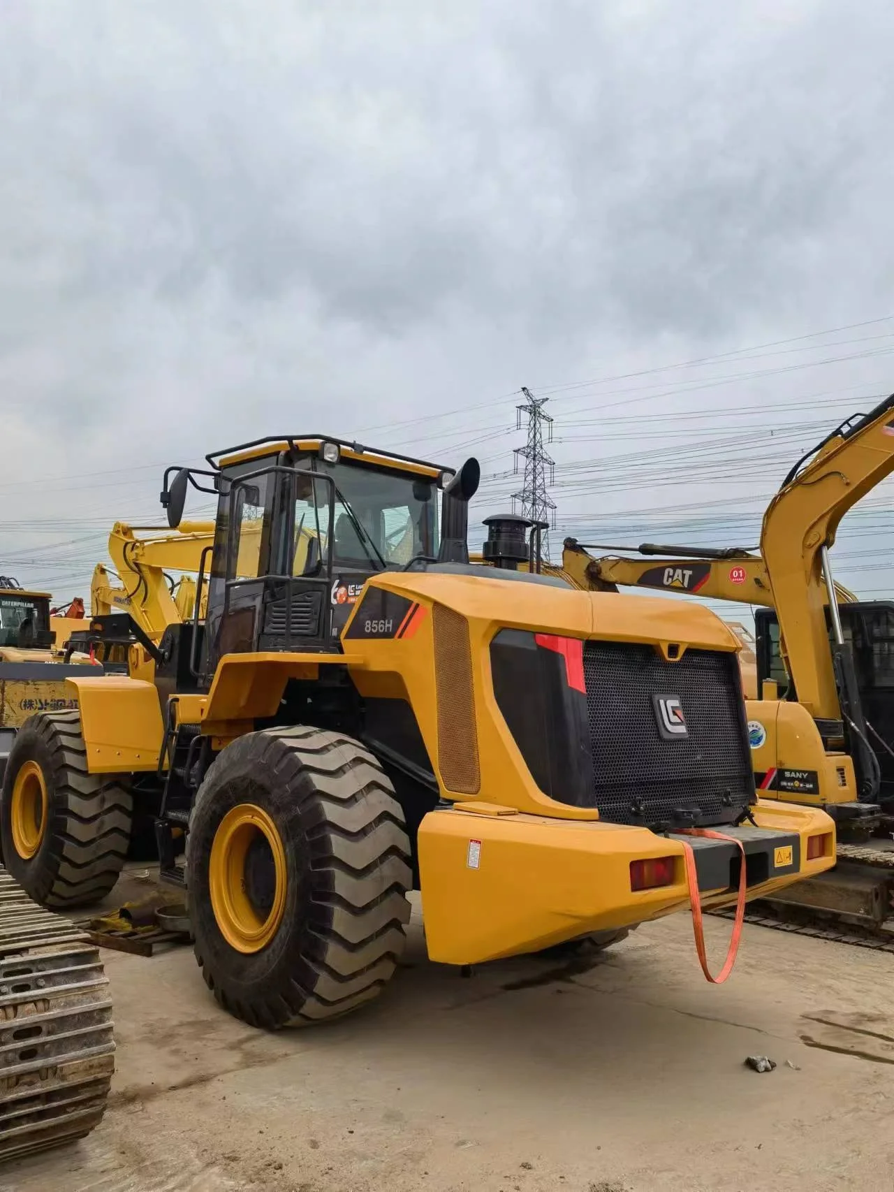 liugong CLG 856H China liugong clg856 5 ton wheel loader machine 856