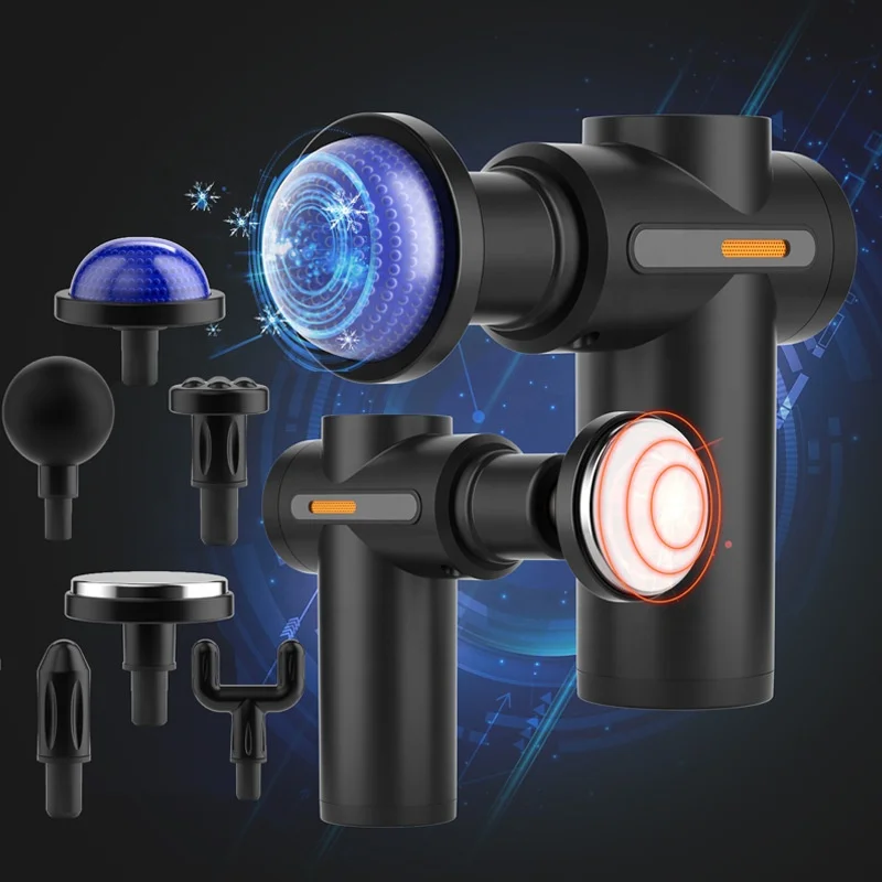 2024 Dropshipping  Massage Gun Muscle Massage Gun Cordless Therapy Vibration Deep Tissue Percussion Massager With Bag