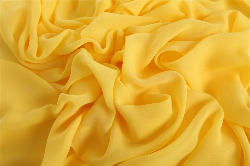 Hot Selling korean silk flowers crafts chiffon fabric stocklot for Skirts