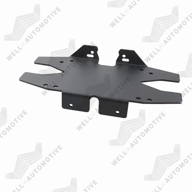 Самые популярные аксессуары 4*4 черный комплект держателей номерного знака из алюминиевого сплава для JL 2018 + //