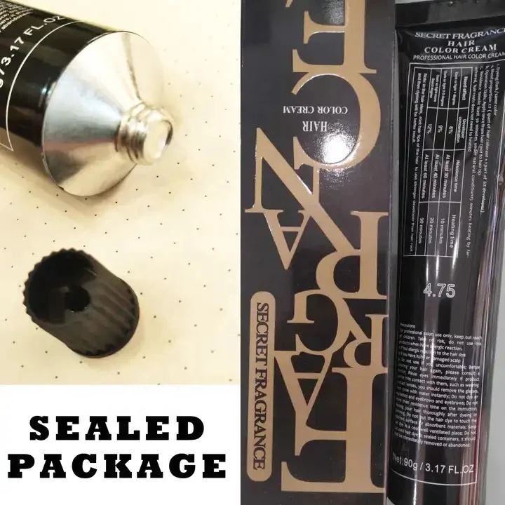 OEM Private Label S&F Professional Salon Low Ammonia Hair Dyeing Herbal Hair Dye Color Cream Permanent Coloring 43 Colour