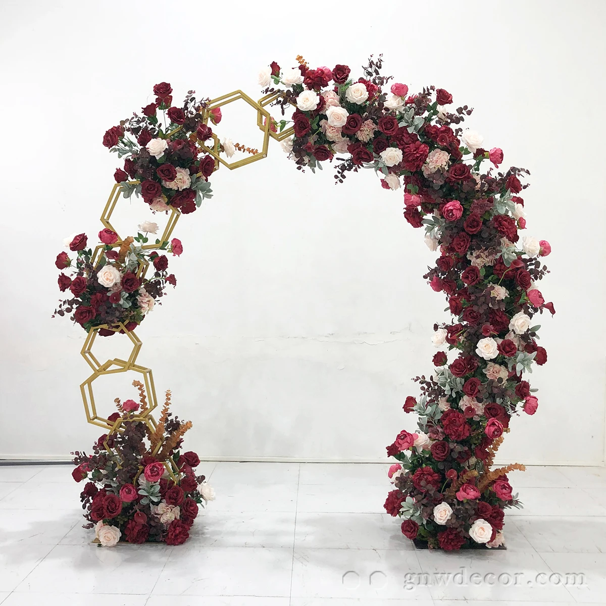 Factory Direct Sales Artificial Garden Artificial  Arch With Iron Frame  arch Background  Flower Arch Wedding Decoration