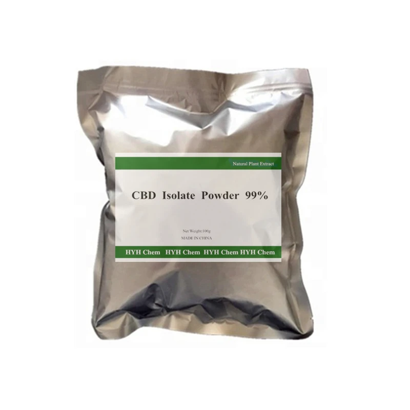 Cas 13956-29-1 99% CBD Isolate Powder Cannabidiol