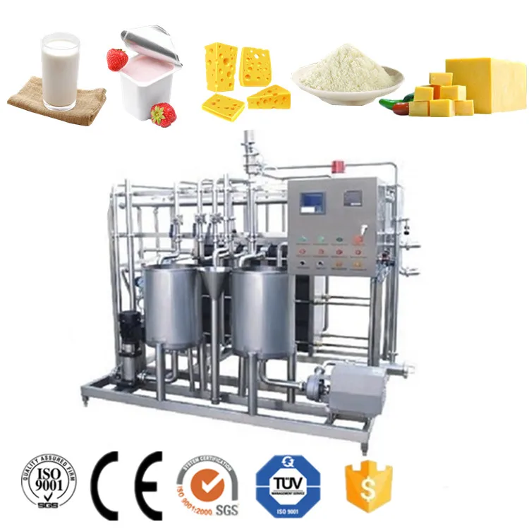 Fully automatic cheese butter milk yogurt dairy processing machine milk production  machine
