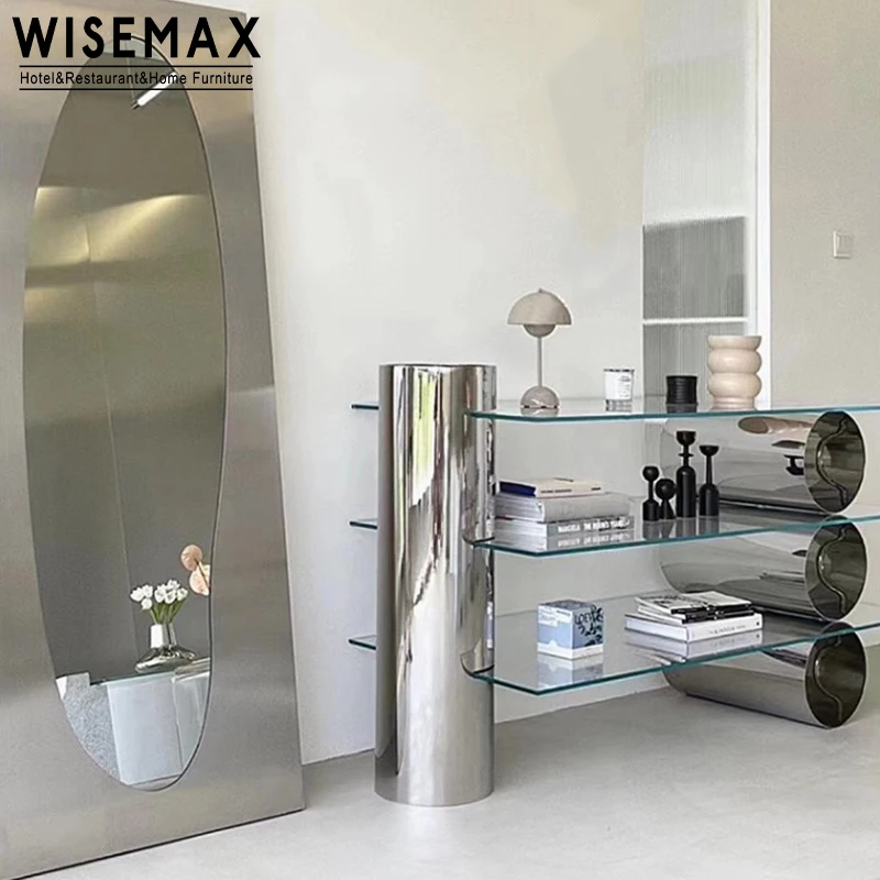 WISEMAX мебель современная стойка для витрины из нержавеющей стали обуви и сумок магазин в торговом центре домашнего шкафа