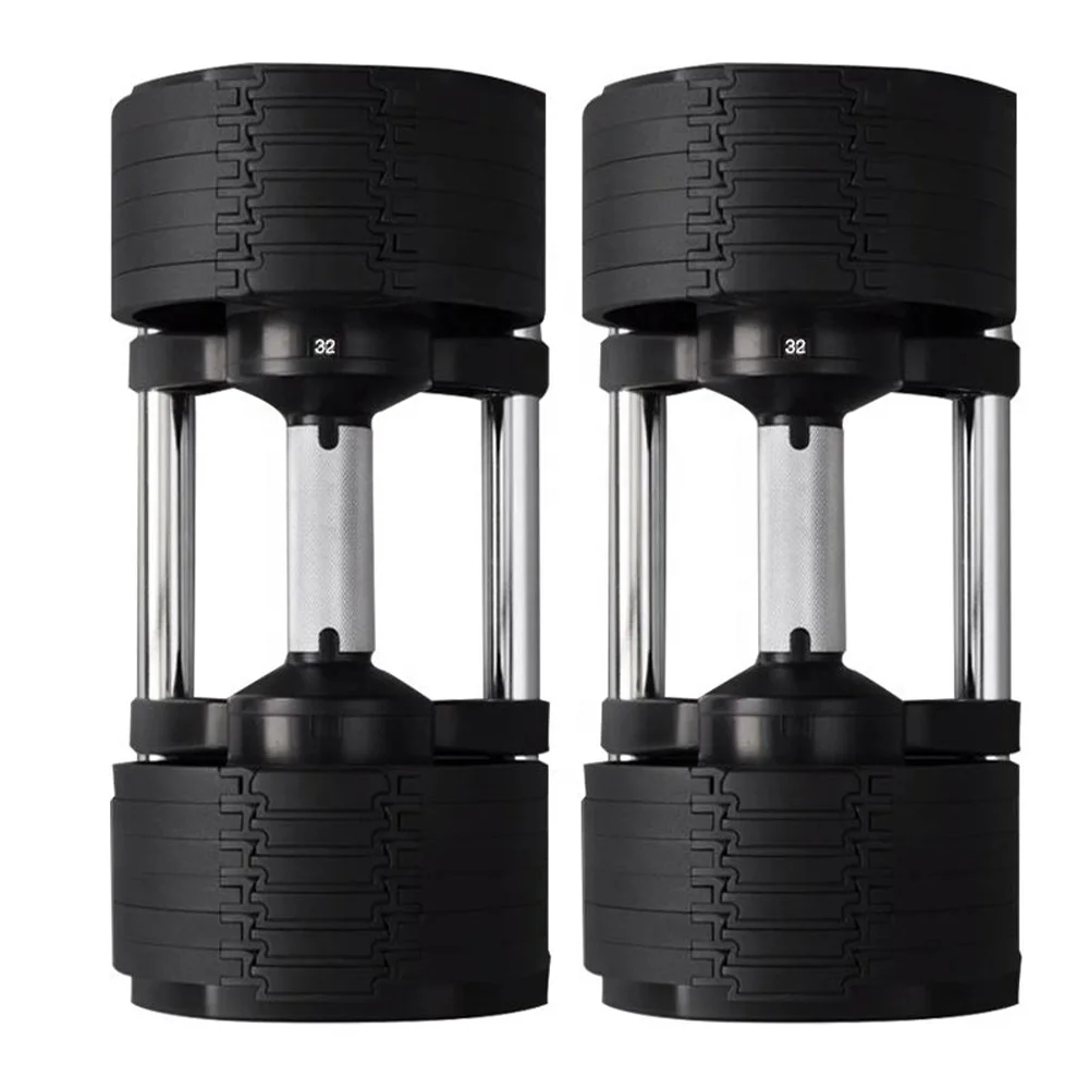 Hot Selling Fitness Set Equipment 20kg 32kg Adjustable Dumbbells Cheap For Strength Training