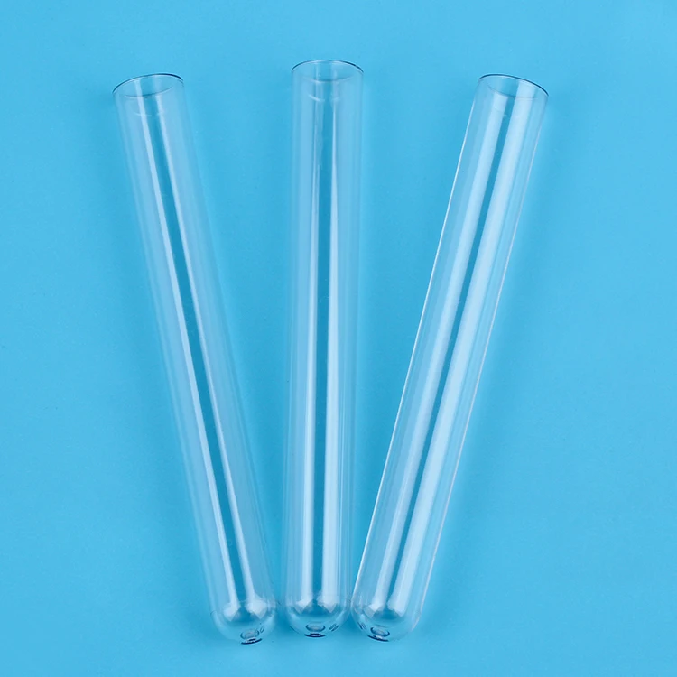 
Medical hospital use quartz 100mm plastic tubes test tube 10ml 