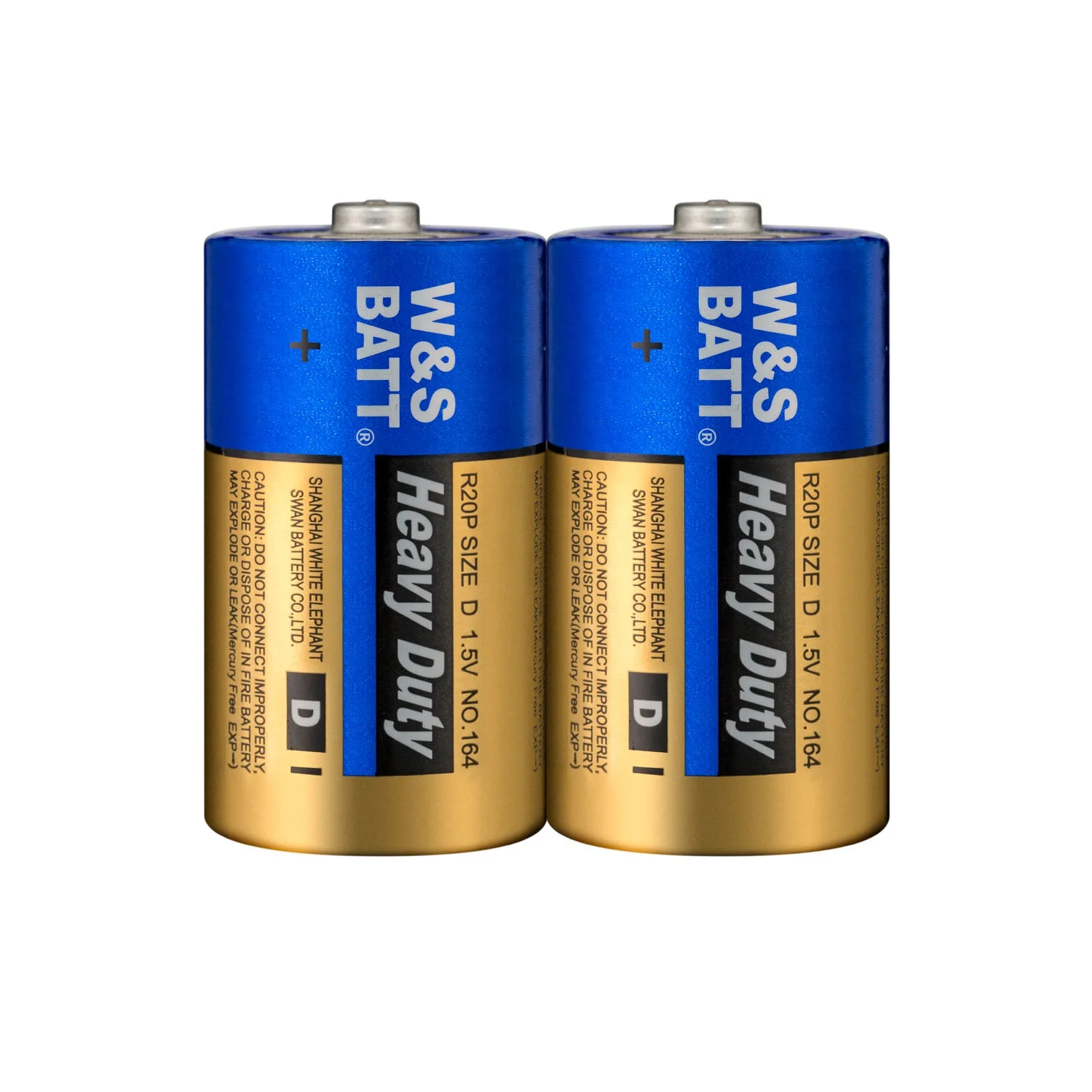 
 Сверхмощный аккумулятор R20P марки W & S BATT  