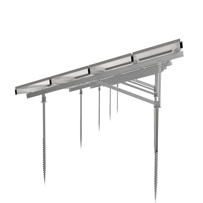 Special Hot Selling A Type Metal Stainless Steel Solar Panel Ground Mounting System