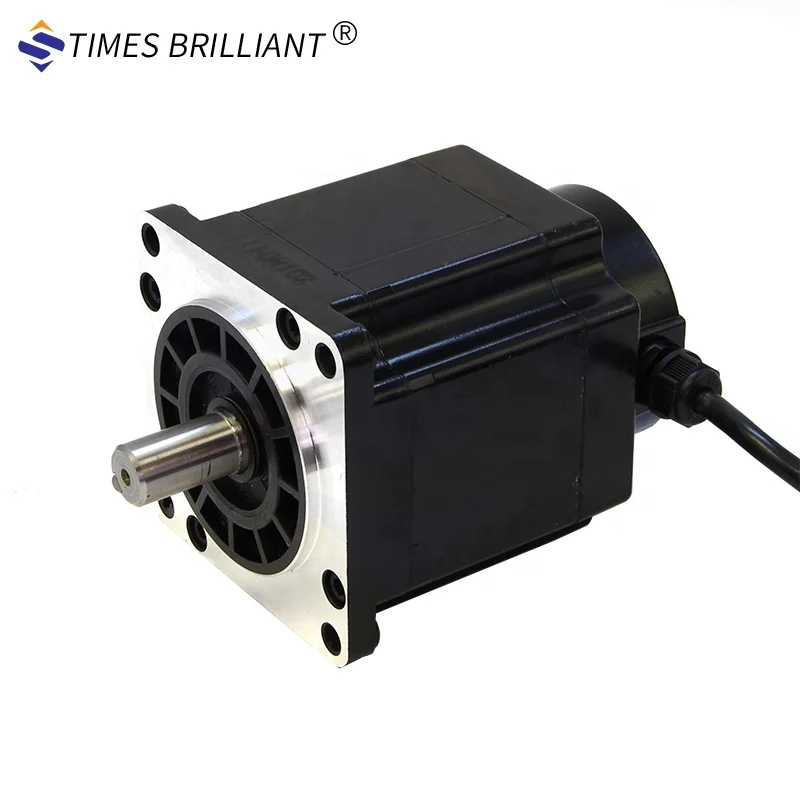China low price 130mm 3phase Nema43 8NM Stepper Motor with Driver kit for 5.4A for cnc machine