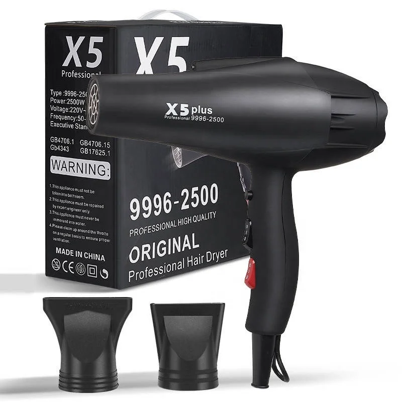 Professional Salon X5 X6 X5plus High Speed Hair Dryer Support Cold and Hot Air Hair Blow Dryer Ac Motor Powerful Hair Dryers