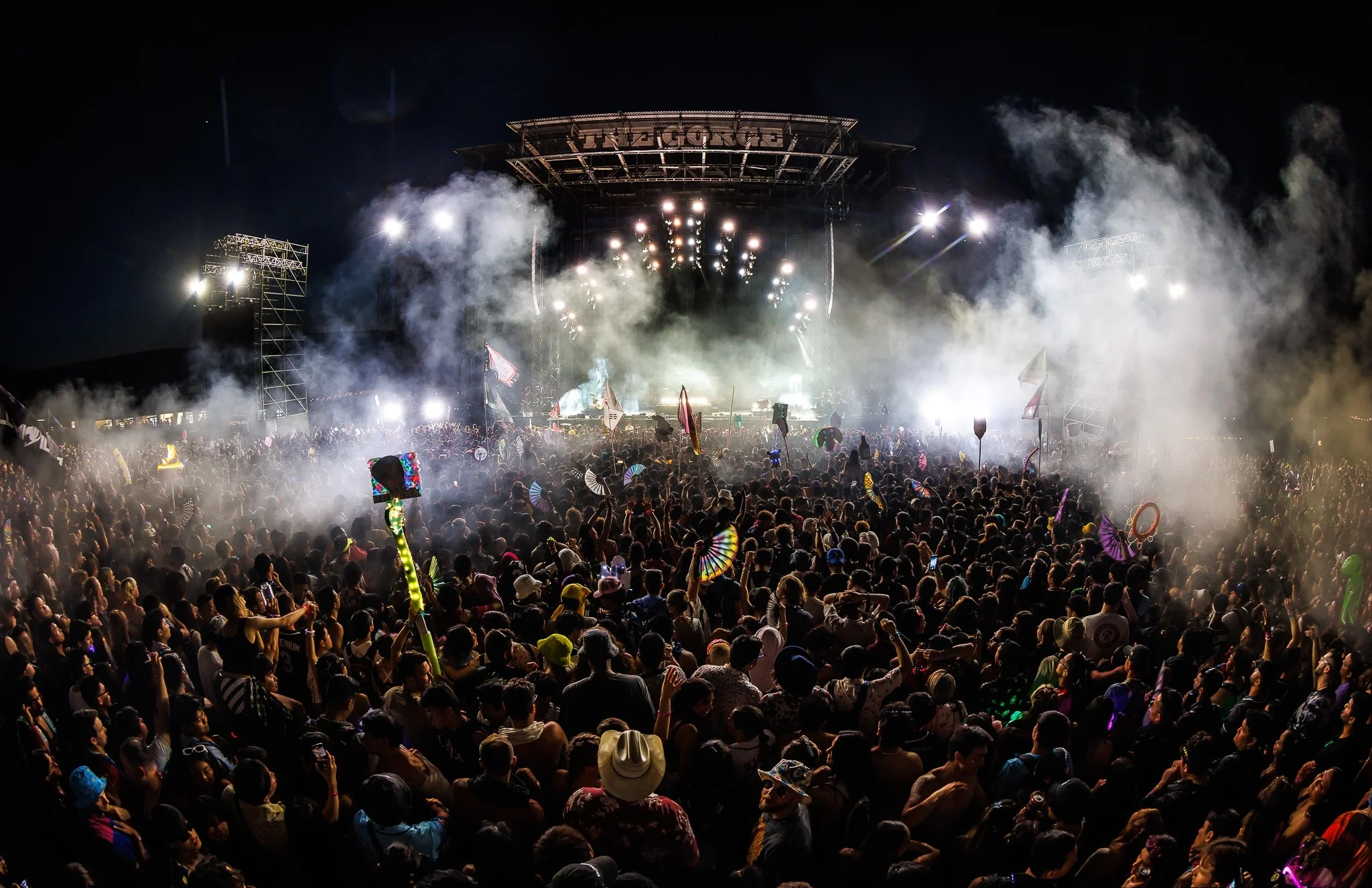 SP Rainproof design performance concert, large bar, Aurora Borealis space-time tunnel outdoor smoke machine 4000W high power