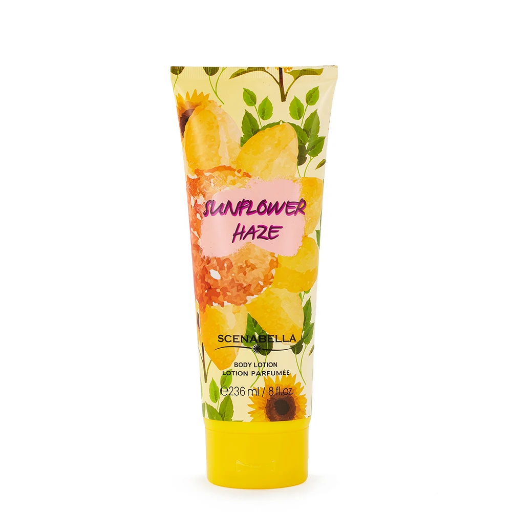 Wholesale High Quality 236ml Long Lasting Perfume  Body Lotion 4 different Floral Fragrance Body Cream