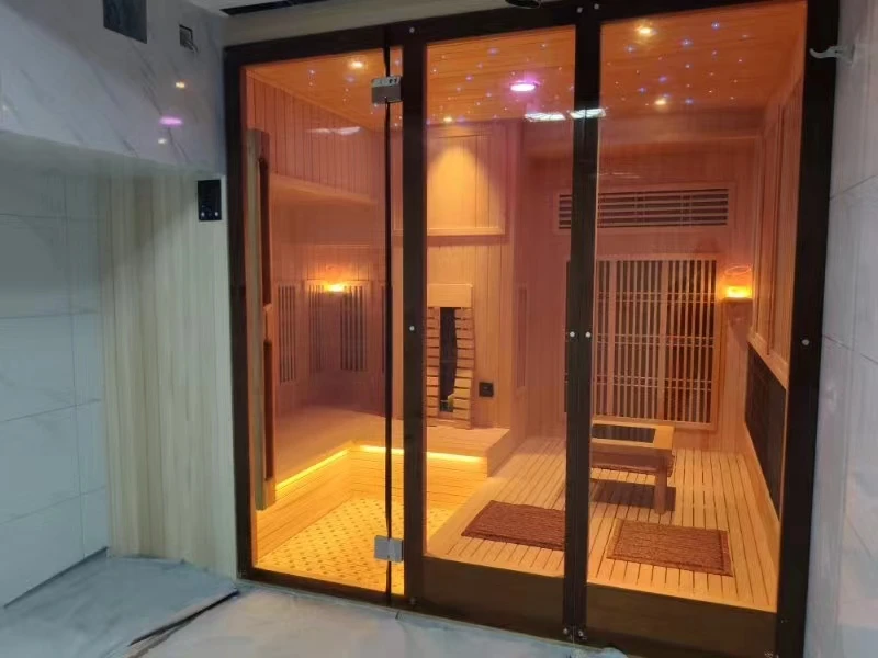 Infrared Sauna Home Sauna Portable Luxury Infrared Low EMF Infrared Sauna 2 person