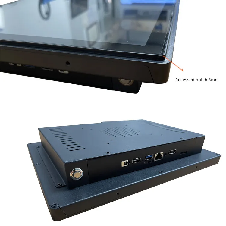 OEM Metal Case Wall Mount Open Frame 7 10.1 10.4 12.1 13.3 15 15.6 inch industrial tablet pc