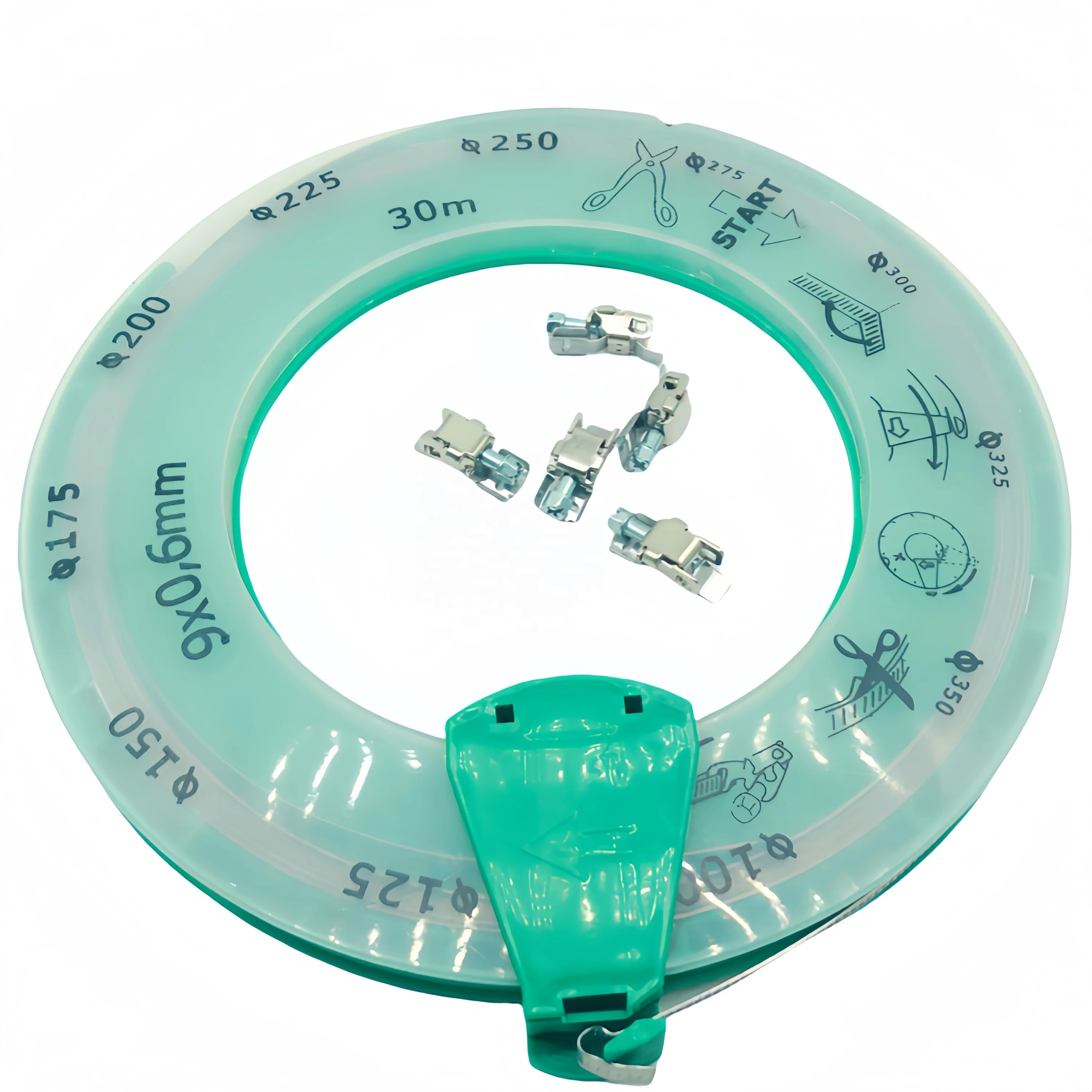 Quick Release Tube Clamp Ventilation Ducting Pipe Clamp Quick Action Lock Hose Clamp for flexible ducts