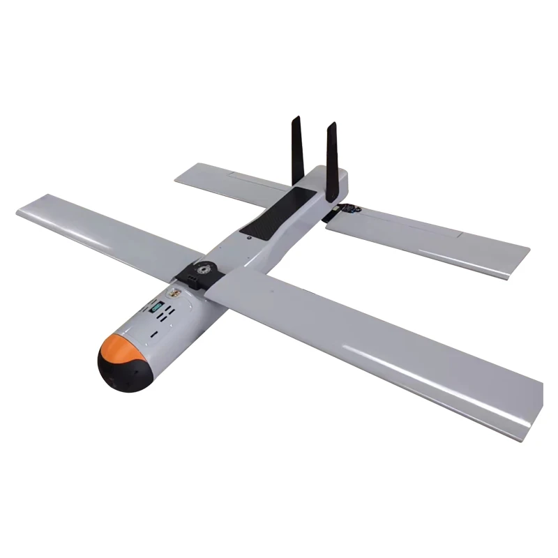 Ejection protection folding wing fixed wing unmanned aerial vehicle group control unmanned aerial vehicle