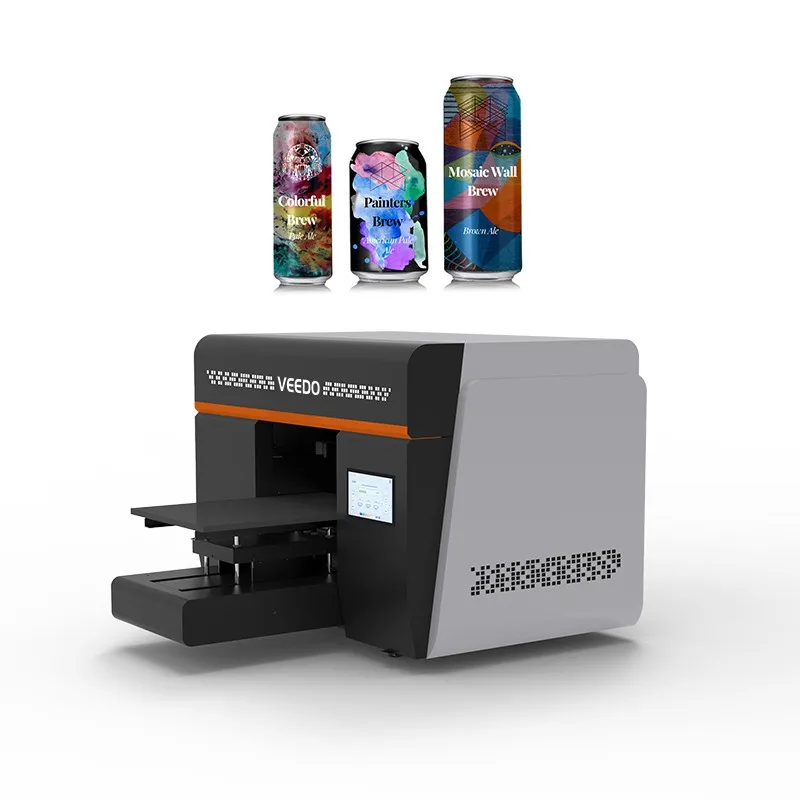 Automatic A3 Size Uv Dtf With Varnish I3200 Heads Uv Led Flatbed Printer