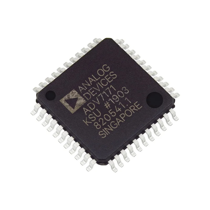 ADV7171KSUZ цвет сигнала постоянного тока в постоянный преобразователи видеокодер 4 DAC 10bit 44-Pin QFN лоток Интегральные схемы ic
