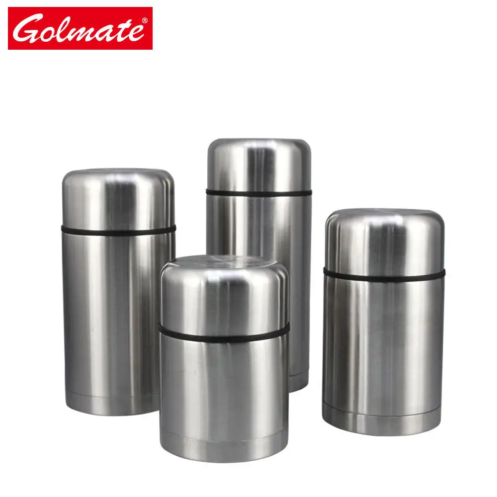 Контейнер для пищевых продуктов, изолированная коробка для супа, баночка для обедов с ложкой, герметичная Вакуумная чашка из нержавеющей стали