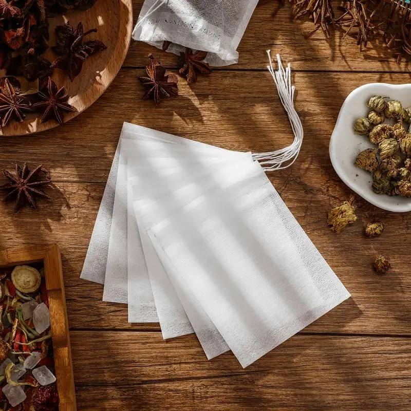 Hot Sell Transparent Empty Cornstarch Tea Bag