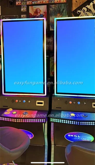 2024 Newest Popular 43 Inch Curved Touch Screen LED Gaming Monitor Metal Cabinet USA style game machines