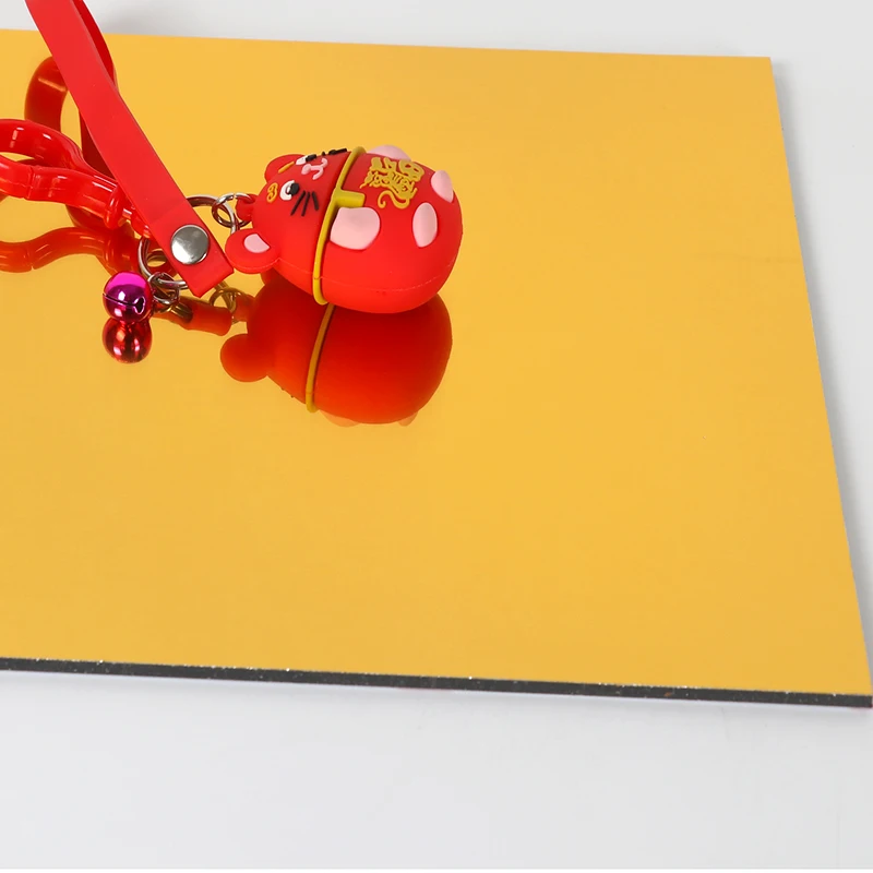 Modern Outdoor Aluminum Composite Panel ACP Sheet Mirror Aluminium PE PVDF Printing Facade Wall Apartment Decoration