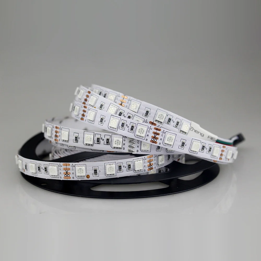 Smart music sync and App control 12v 24v 300LEDs SMD 5050 RGB Led Strip Lights