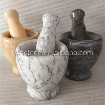 Custom stone mortar and pestle