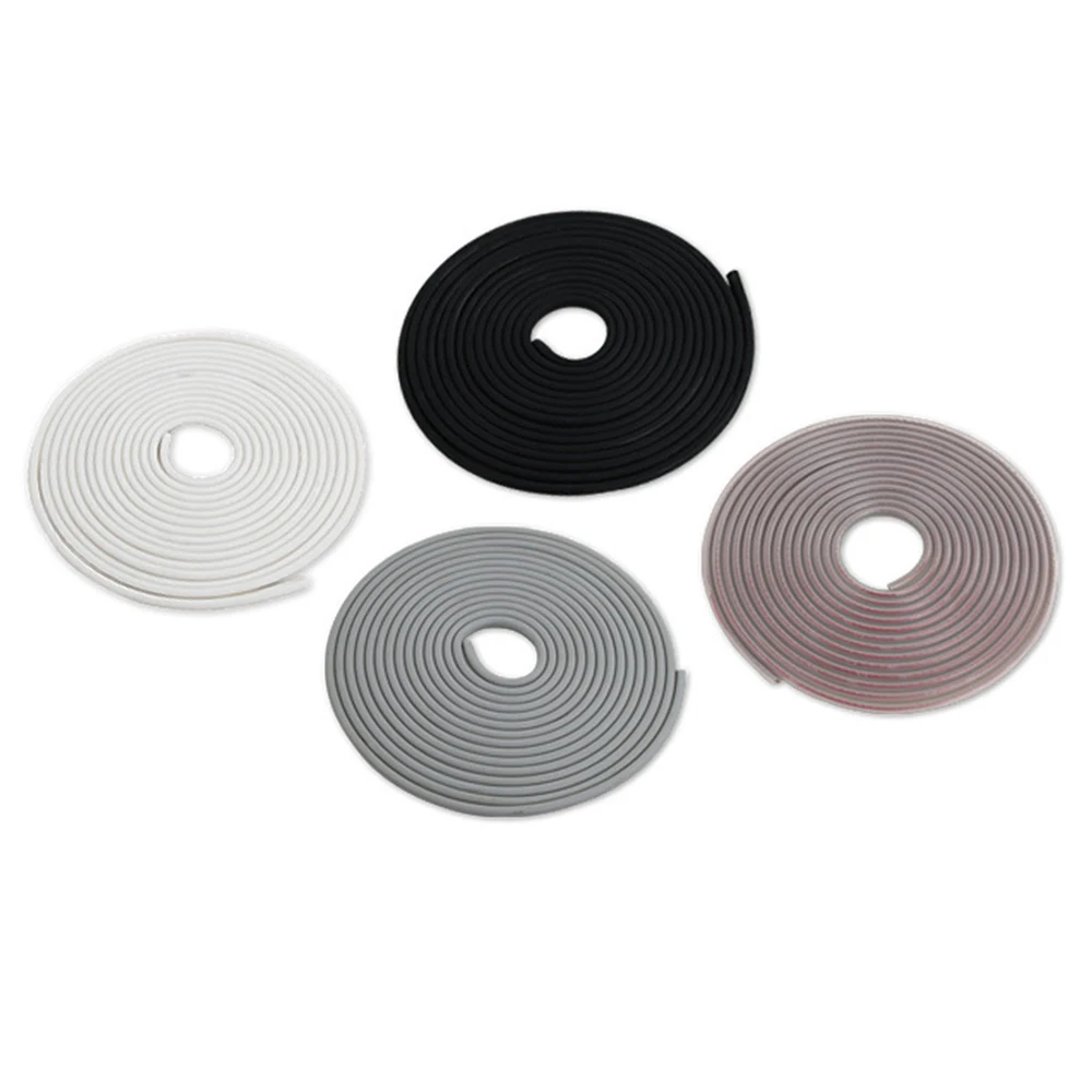 Rubber U Shape Car Door Edge Guard Trim Universal Fit Silicone Seal Protector Door Edge Guard Scratch Strip Protector