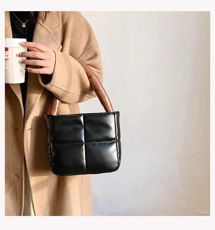 
2021 ins hot sale pu leather handbags for women casual ladies fashion tote bag 