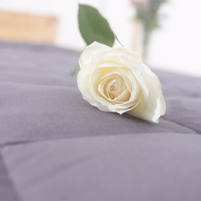 
Natural Cotton With Lead Free Glass Beads Knitted Baby Sensory Kids Weighted Blanket 