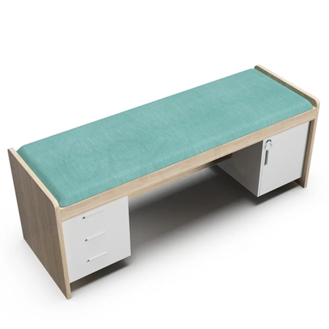 Hospital Medical Furniture Patient Examination Bed Clinic Table Couch Multi Functional Examination Bed with Cushion